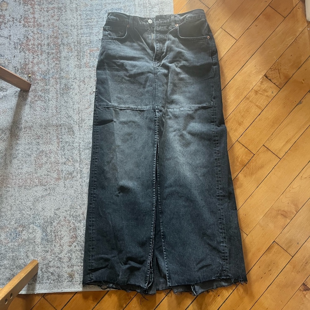 Tazz Maxi Denim Skirt - Picture 4 of 6